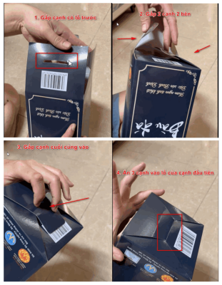 Xếp hộp rượu bàu đá Thành Tâm 350ml - 650ml