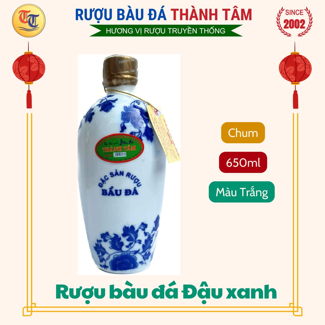 Ruou bau da Chum 650ml- Mau trang