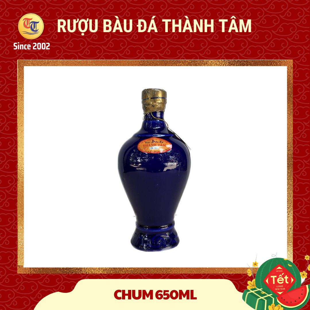 Ruou bau da Chum - xanh but bi