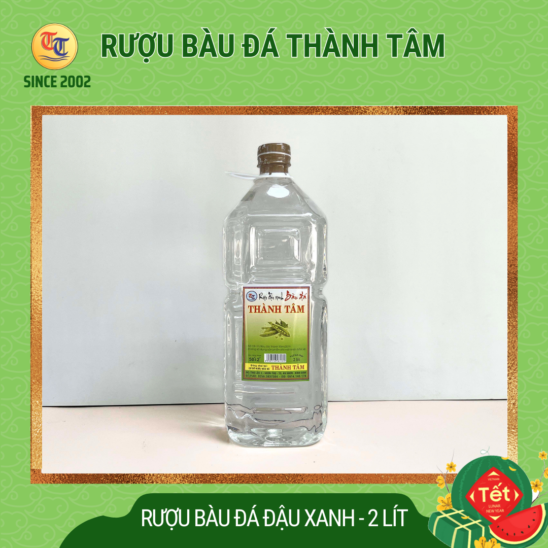 Ruou bau da Dau xanh 2l