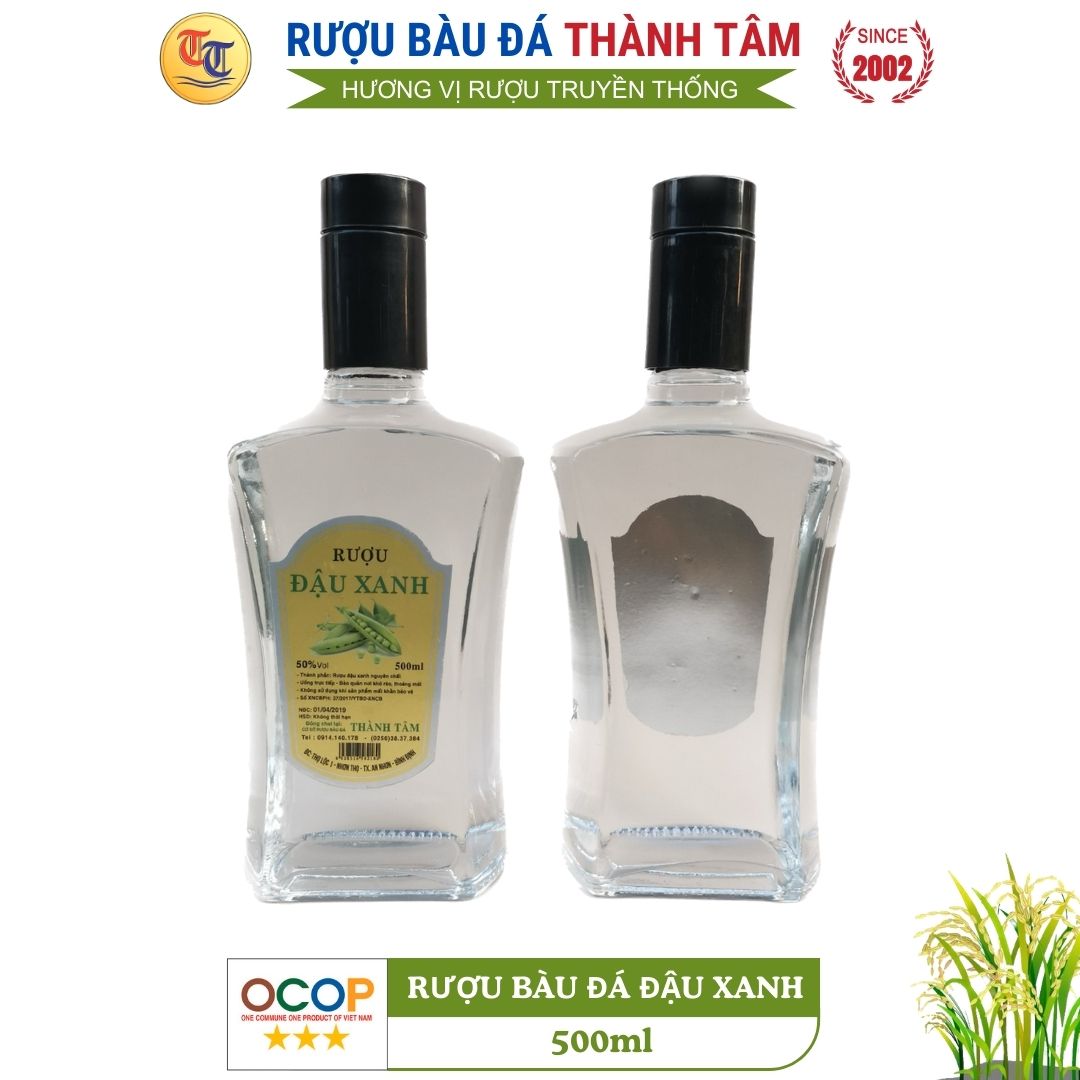 Ruou bau da Dau xanh 500ml 2