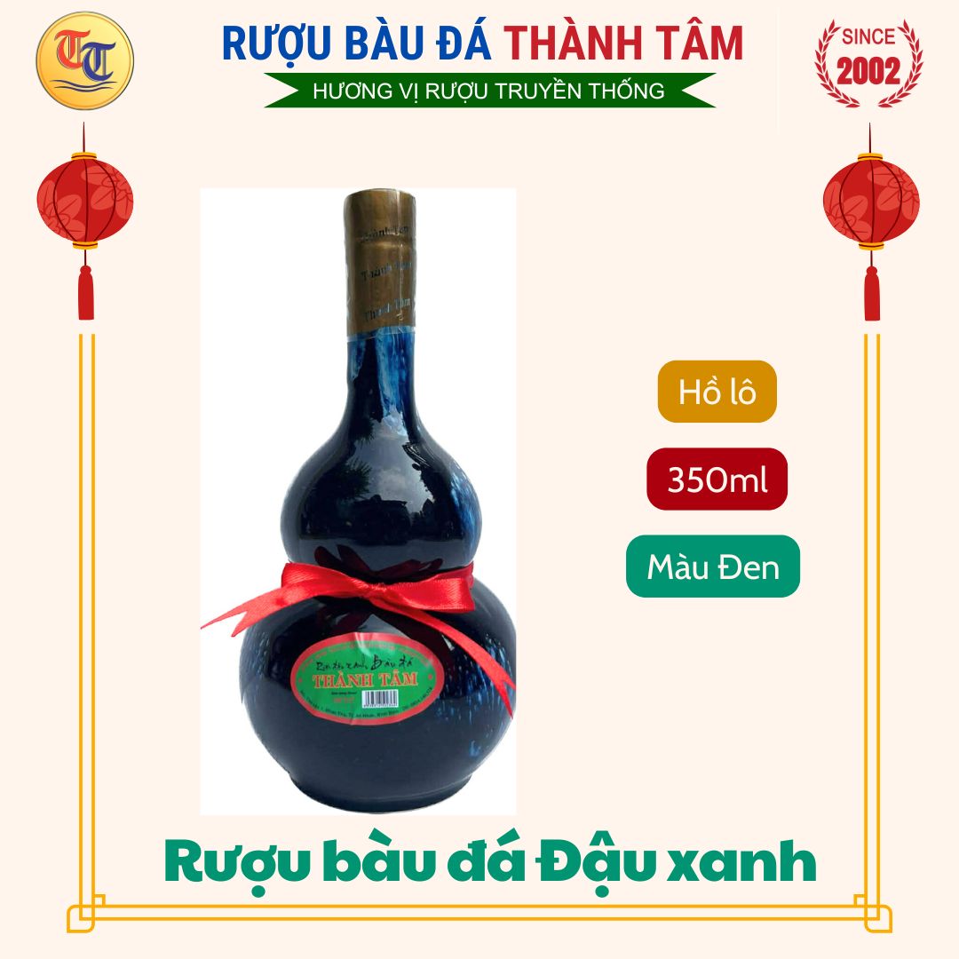 Ruou bau da Ho lo 350ml- Mau xanh ngoc(1)